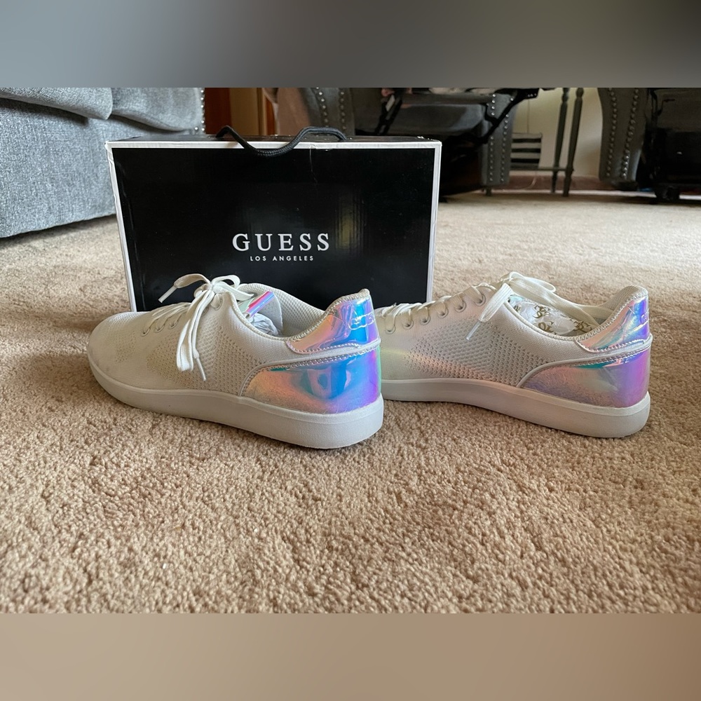 Guess Catchings men’s shoes white/holographic